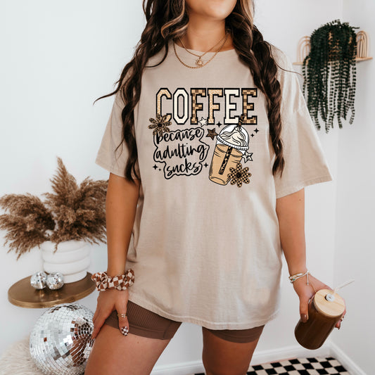 Coffee Because Adulting Sucks Transfer