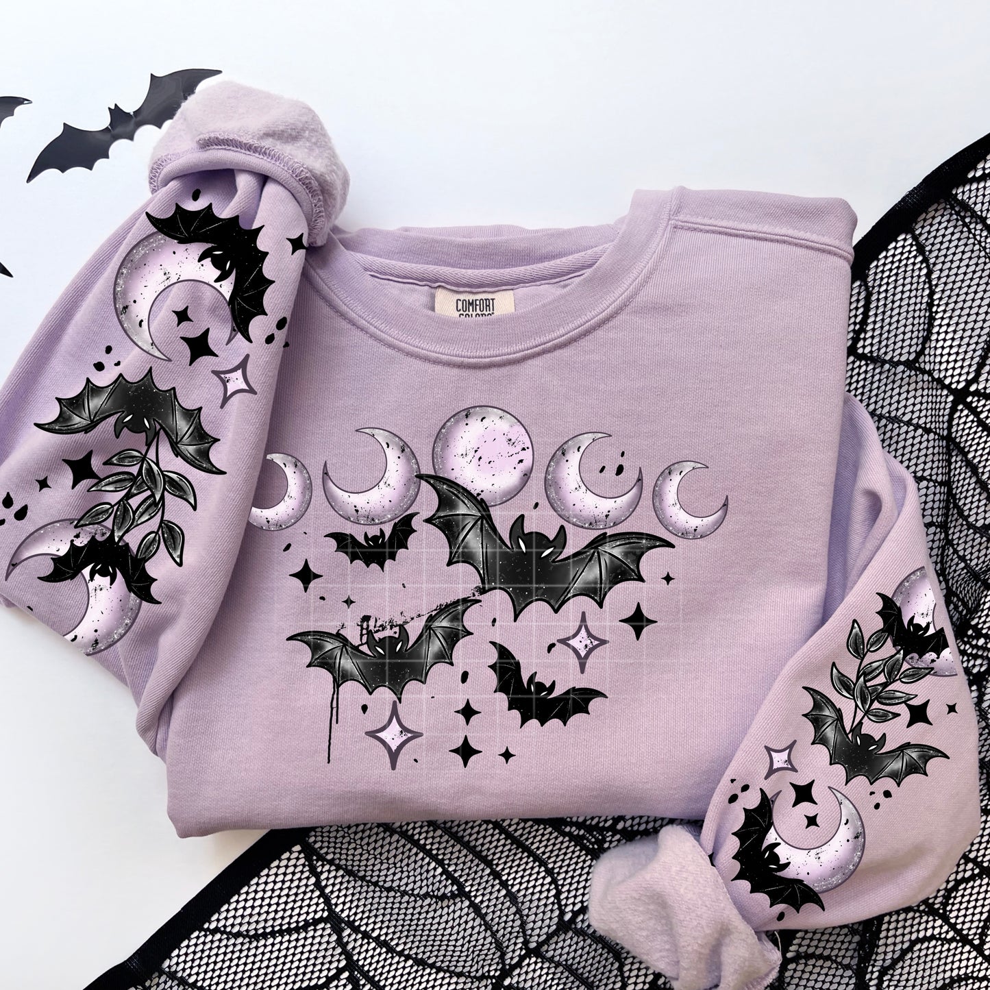 Bats & Moons Transfer ** TWO PART* SOLD SEPARATELY**