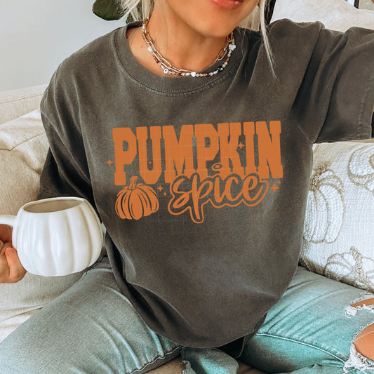 Pumpkin Spice Single Color Transfer