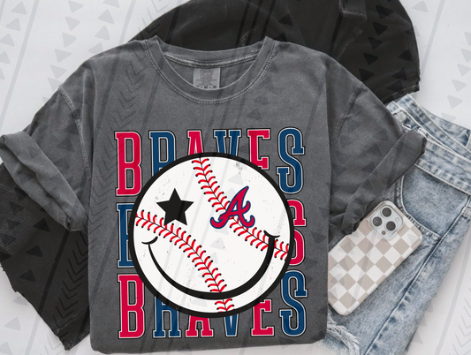 Braves Smiley Transfer