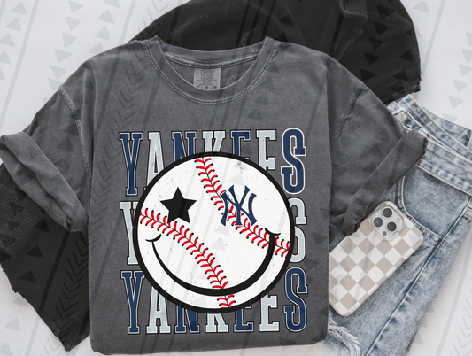 Yankees Smiley Transfer