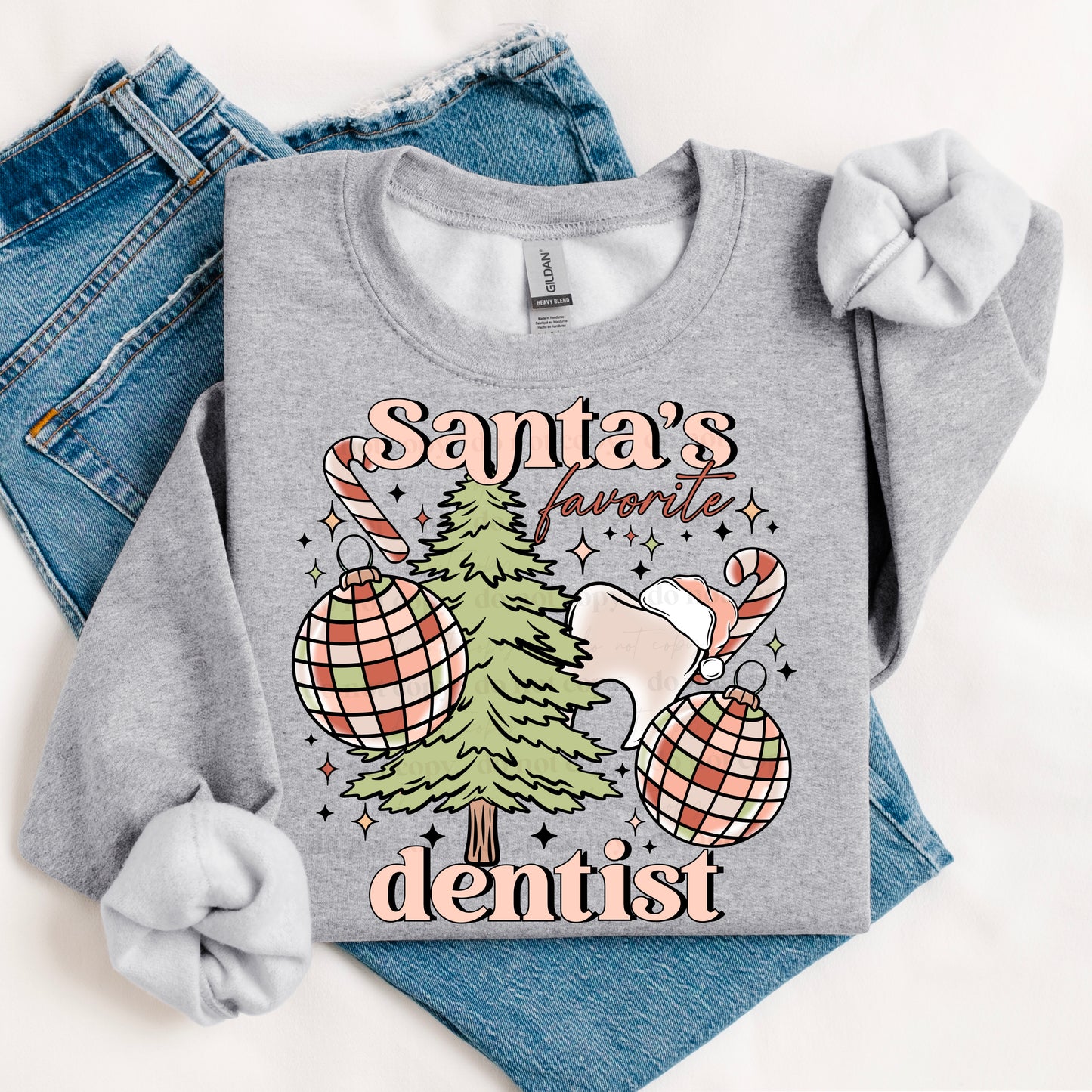 Santa's Fav Dentist Transfer