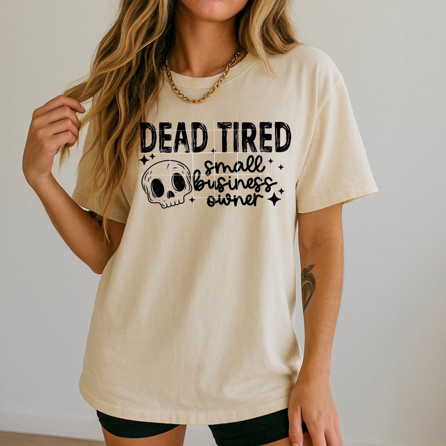 Dead Tired Small Business Owner Transfer**SOLD SEPARATELY**