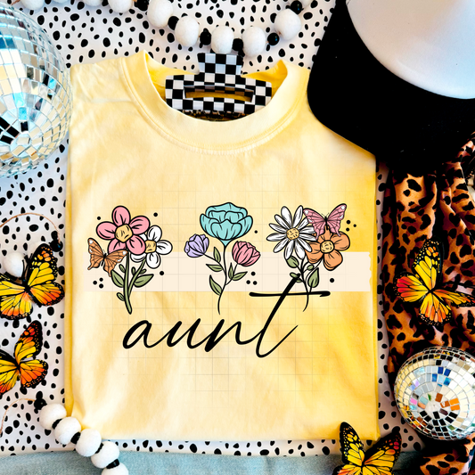 Aunt Floral Transfer