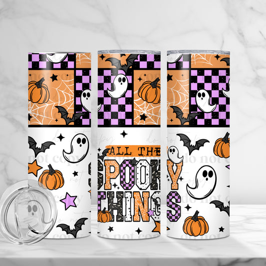 All The Fall Spooky Wrap Transfer