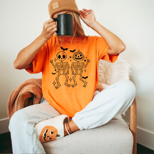 Halloween Skellies Single Color Transfer