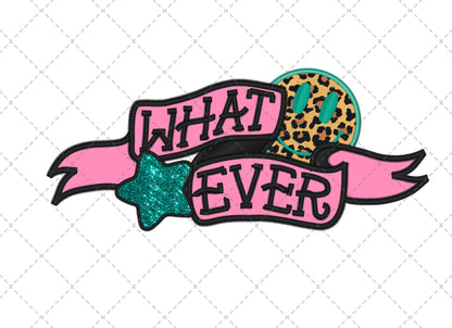 Whatever Faux Patch Transfer