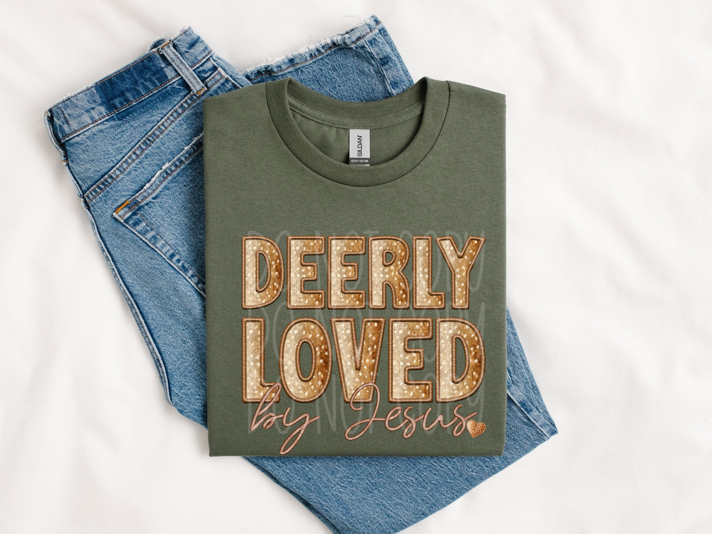 Deerly Loved By Jesus Transfer
