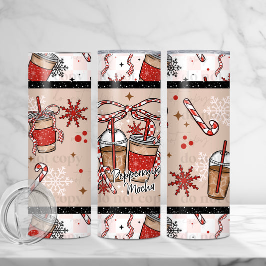 Peppermint Mocha Wrap Transfer