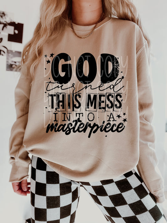 God Turned This Mess Into A Masterpiece Transfer