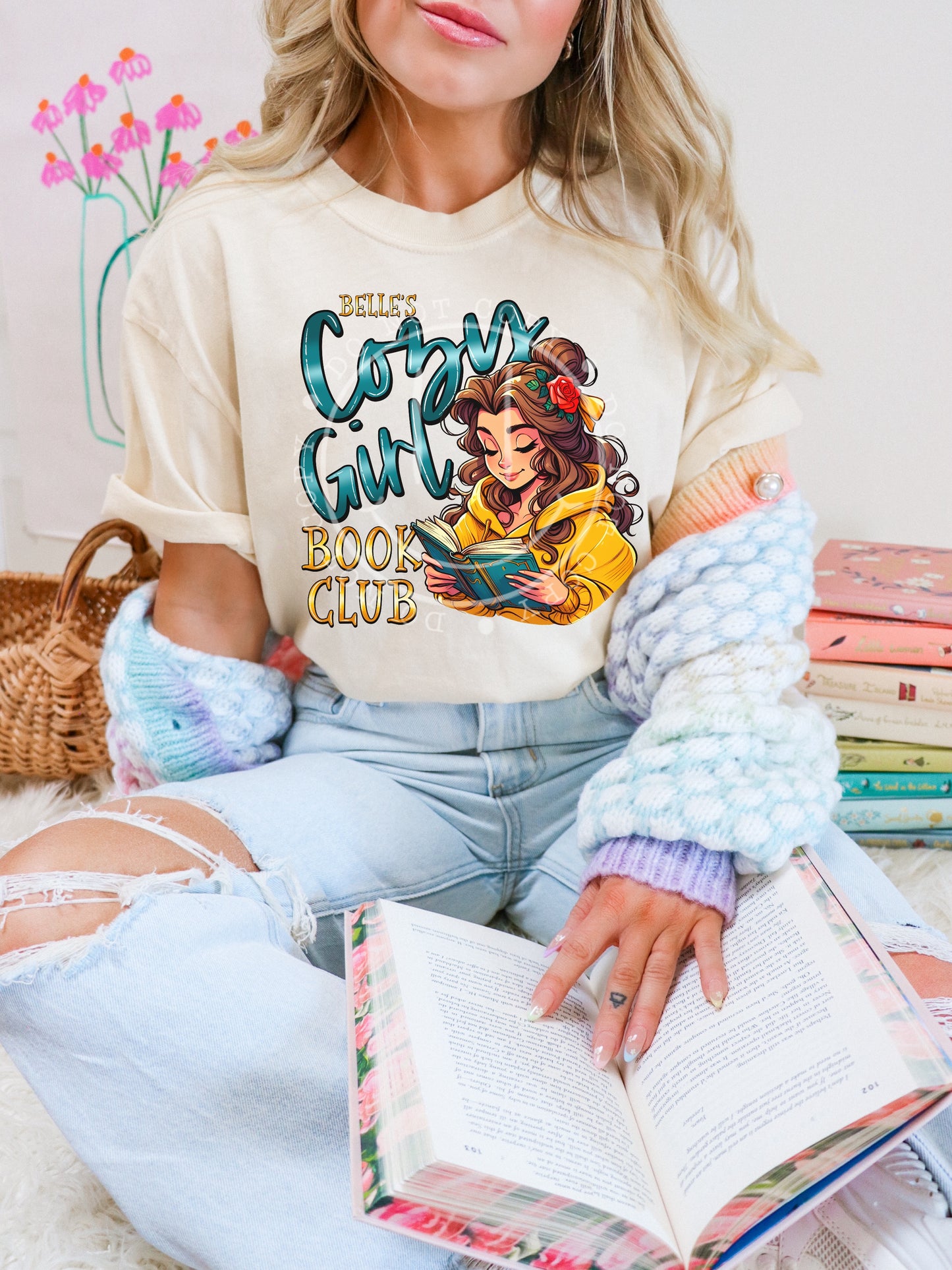 Cozy Girl Book Club Transfer