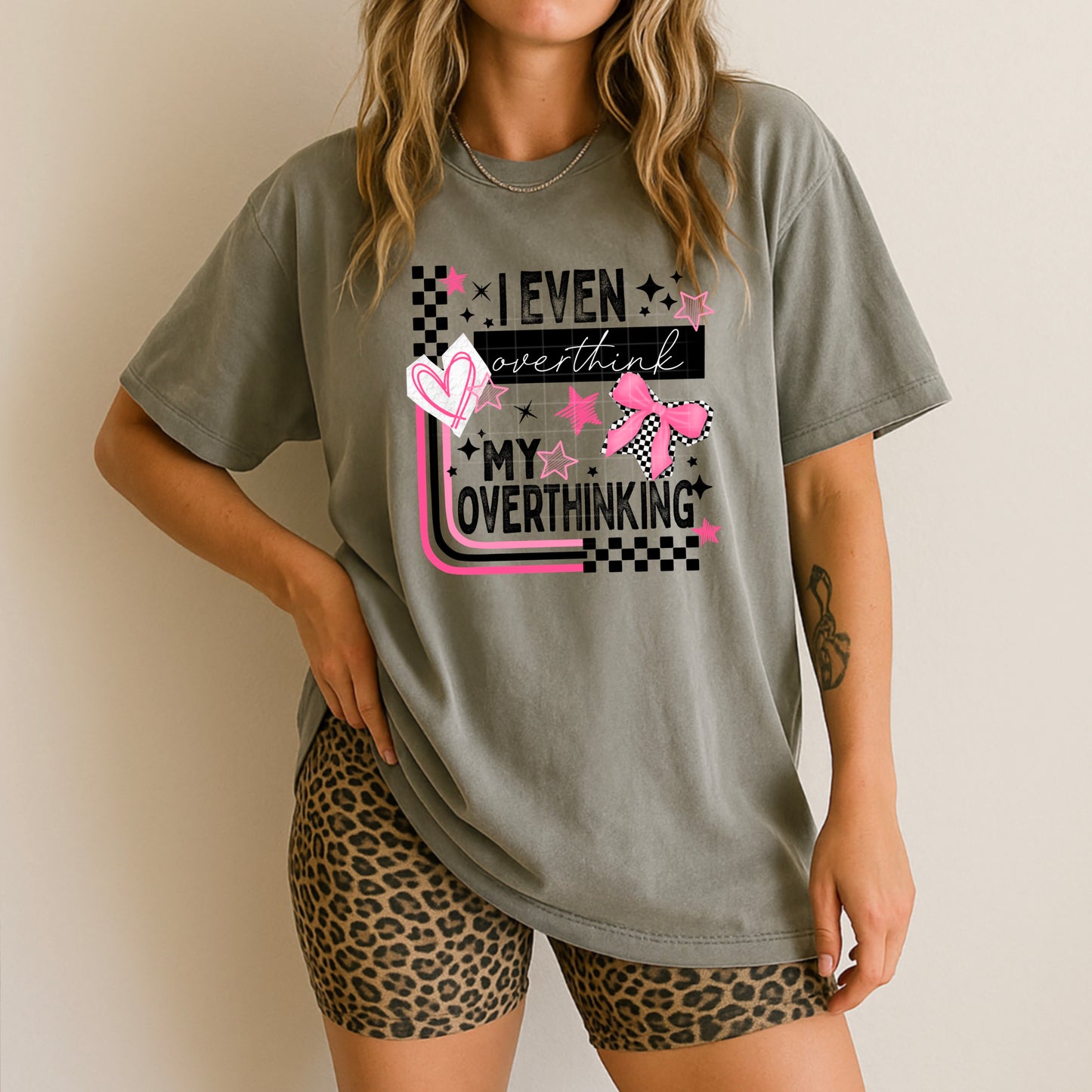 Overthink My Overthinking Transfer**SOLD SEPARATELY**