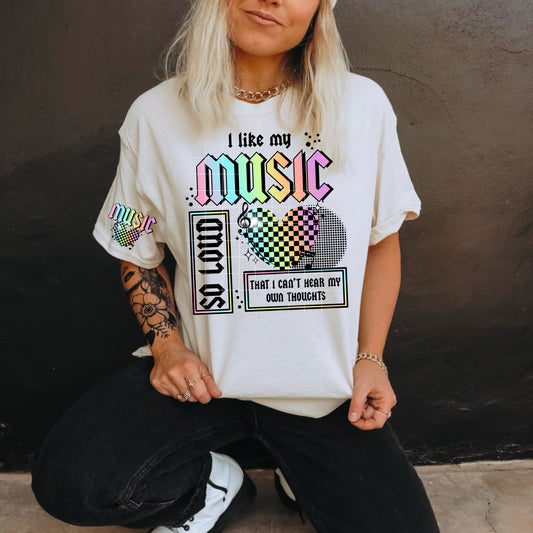 Music Loud Transfer ** TWO PART* SOLD SEPARATELY**