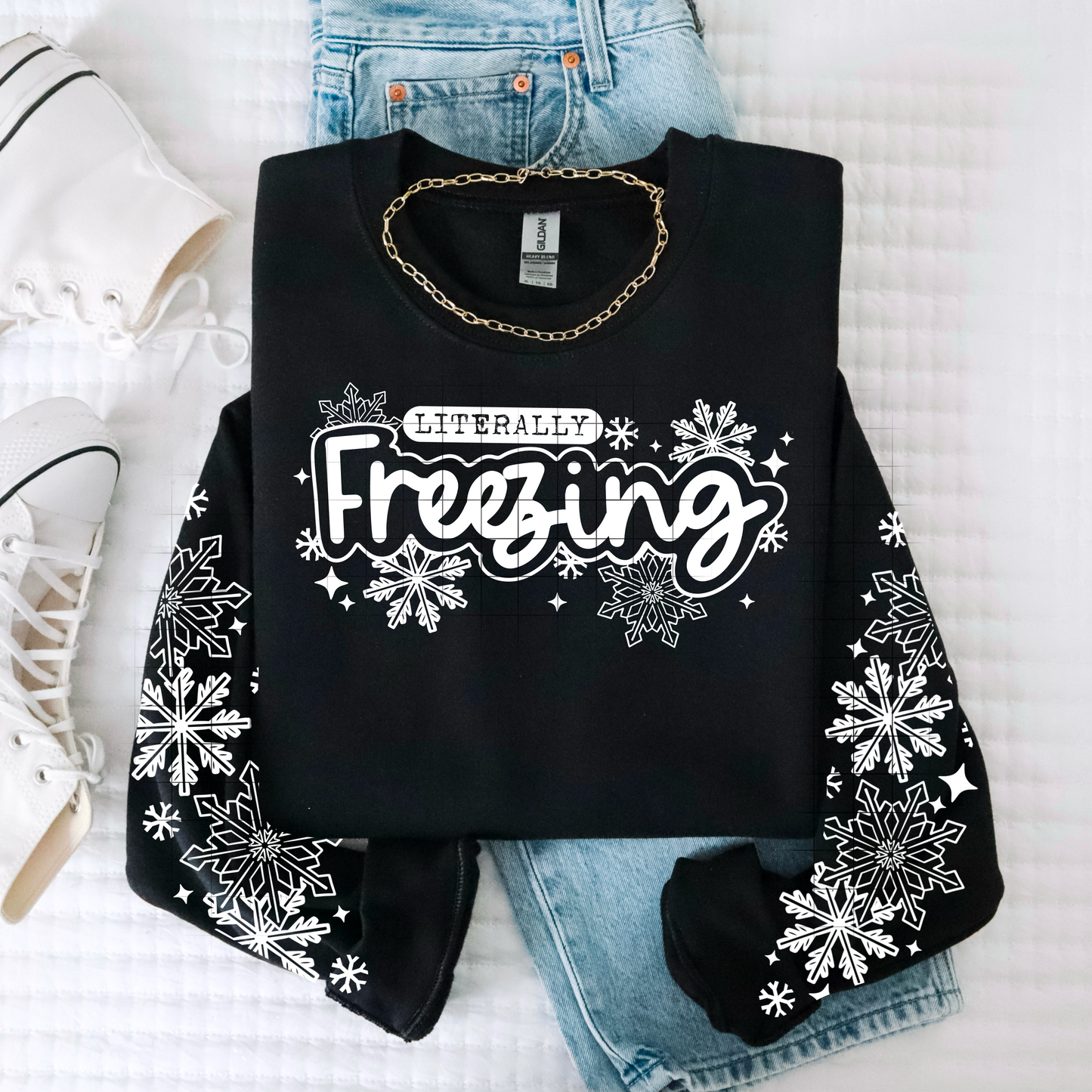 Literally Freezing  Transfer*TWO PART**SOLD SEPARATELY**