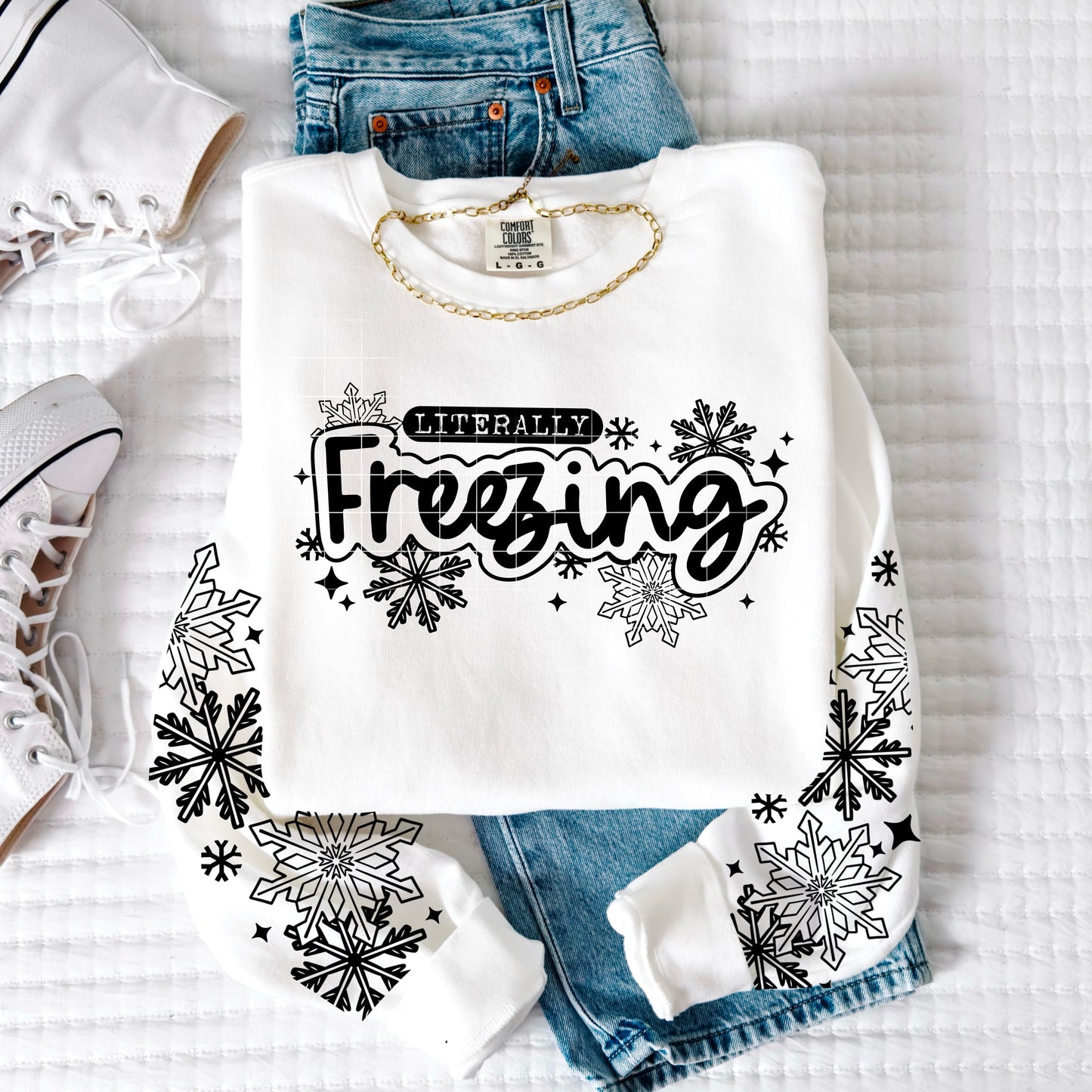 Literally Freezing  Transfer*TWO PART**SOLD SEPARATELY**