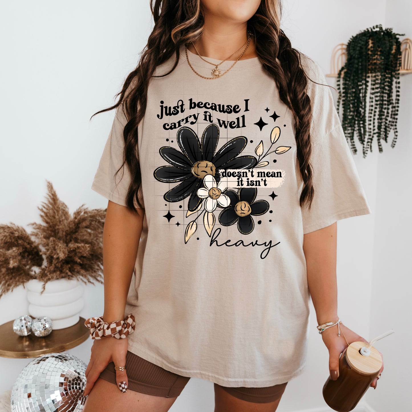 Carry It Well Florals Transfer