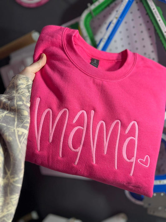 Tone on Tone Mama💗 Embroidery