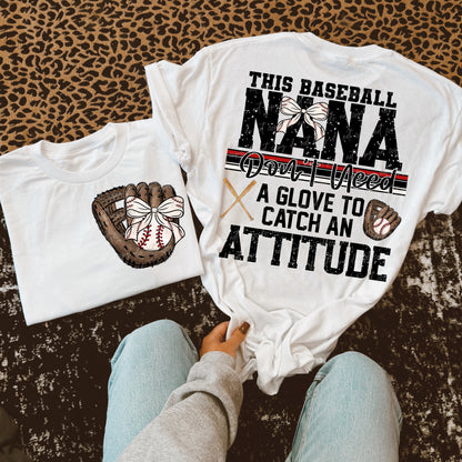 This Baseball Nana Transfer ** TWO PART* SOLD SEPARATELY**