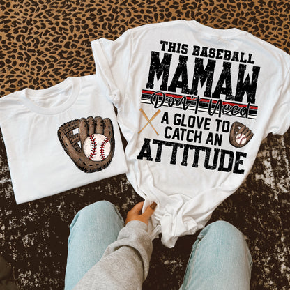 This Baseball Mamaw Transfer ** TWO PART* SOLD SEPARATELY**