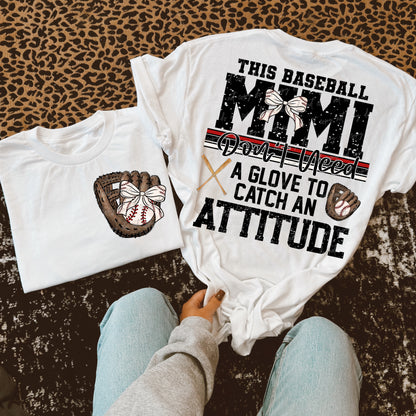 This Baseball Mimi Transfer ** TWO PART* SOLD SEPARATELY**