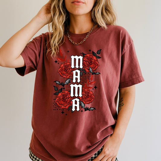 Mama Stacked Roses Transfer**SOLD SEPARATELY**