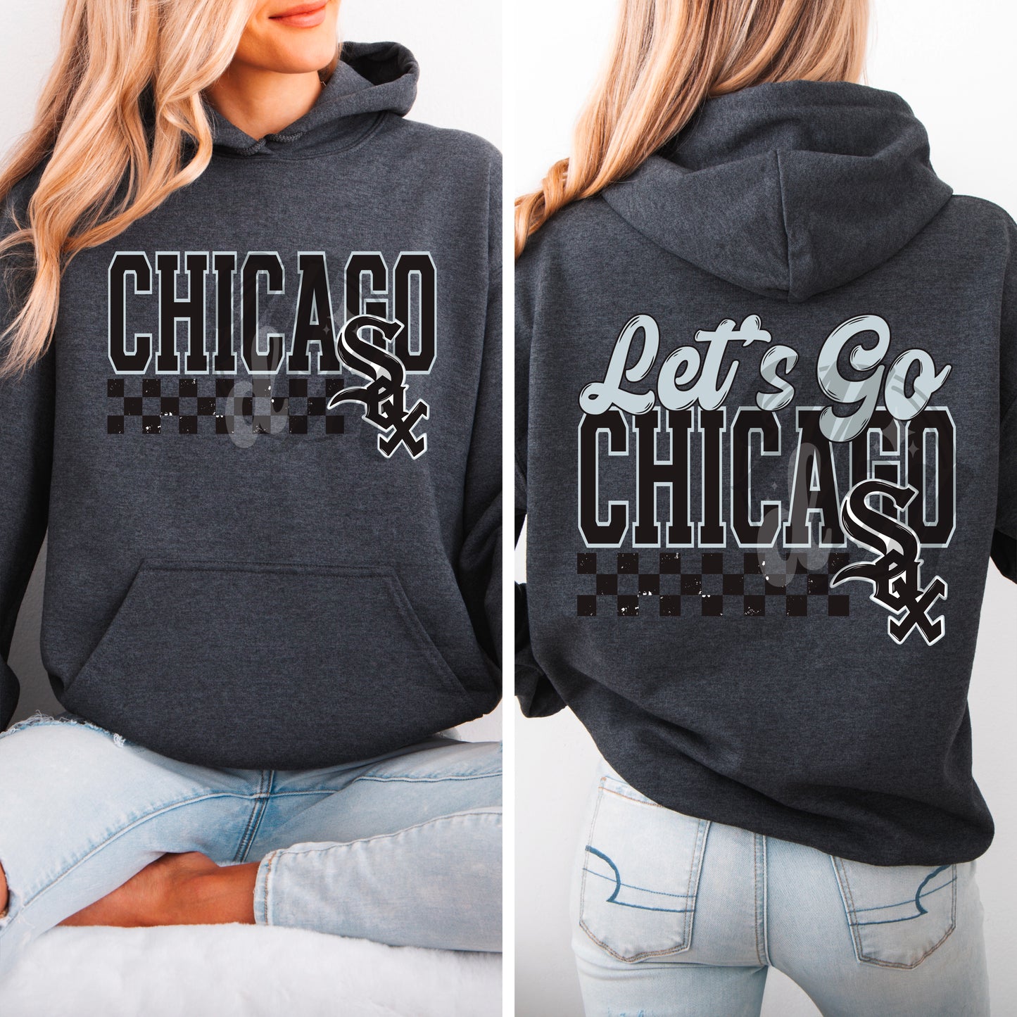 Let's Go Chicago Transfer ** TWO PART* SOLD SEPARATELY**