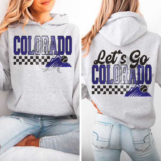 Let's Go Colorado Transfer ** TWO PART* SOLD SEPARATELY**