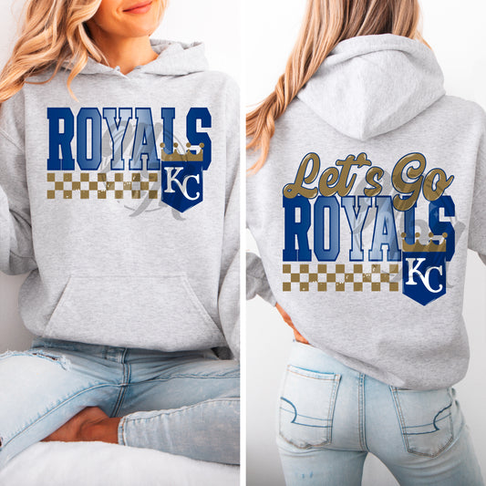 Let's Go Royals Transfer ** TWO PART* SOLD SEPARATELY**