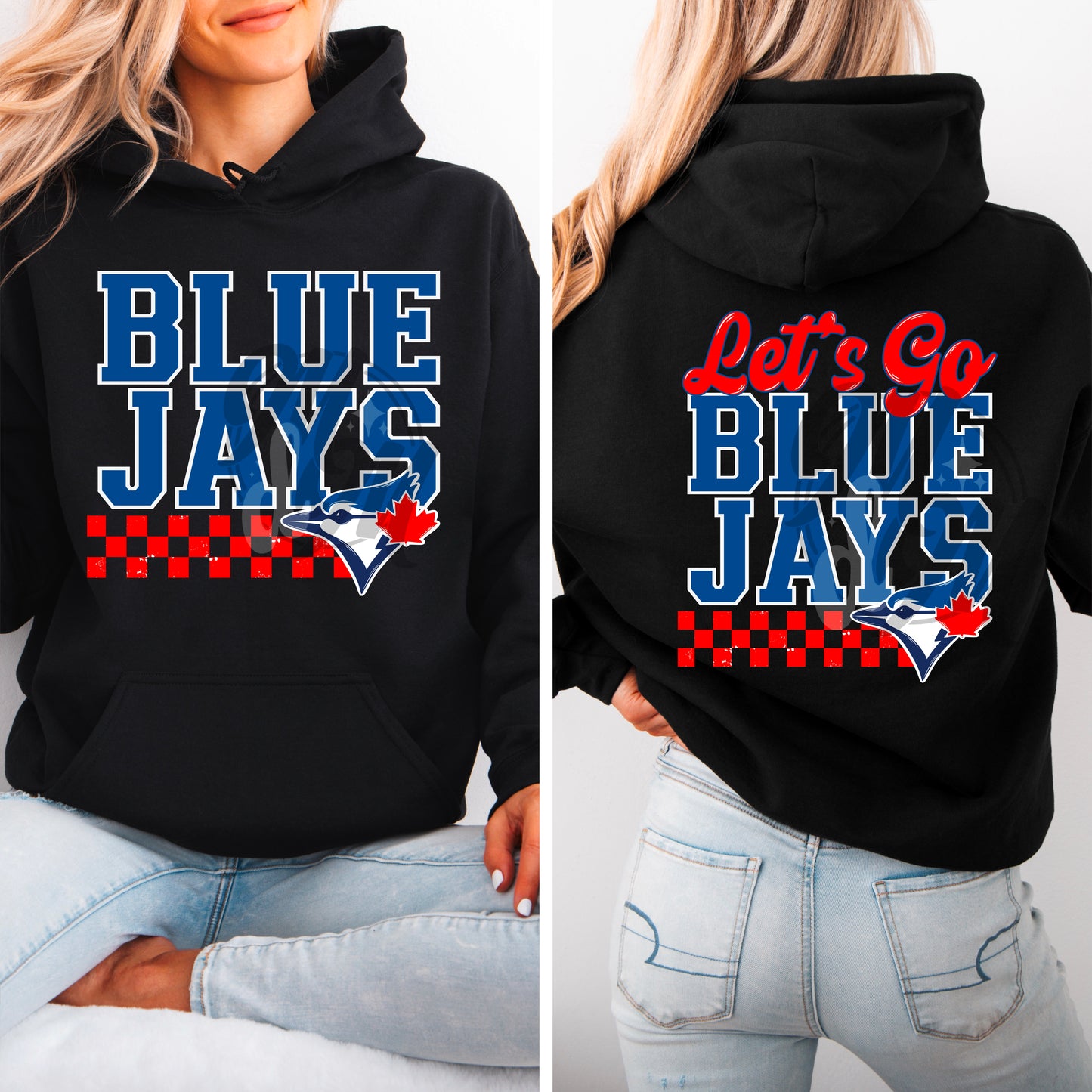 Let's Go Blue Jays Transfer ** TWO PART* SOLD SEPARATELY**