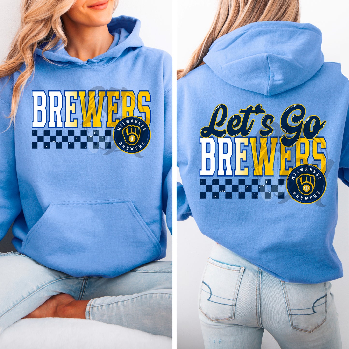 Let's Go Brewers Transfer ** TWO PART* SOLD SEPARATELY**