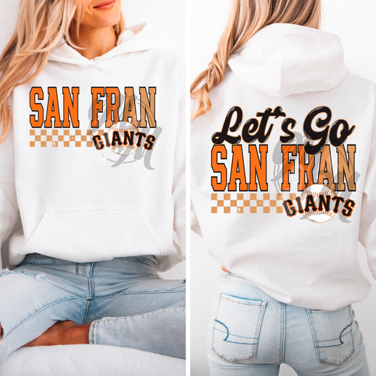 Let's Go San Fran Transfer ** TWO PART* SOLD SEPARATELY**