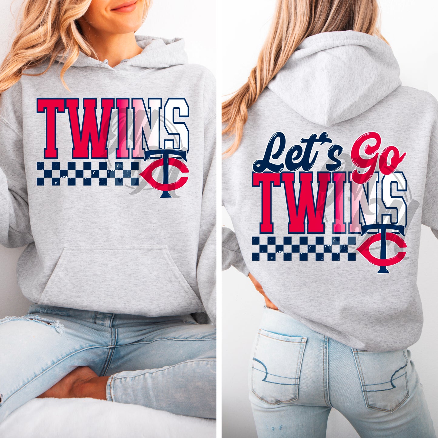 Let's Go Twins Transfer ** TWO PART* SOLD SEPARATELY**