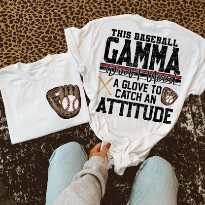 This Baseball Gamma Transfer ** TWO PART* SOLD SEPARATELY**