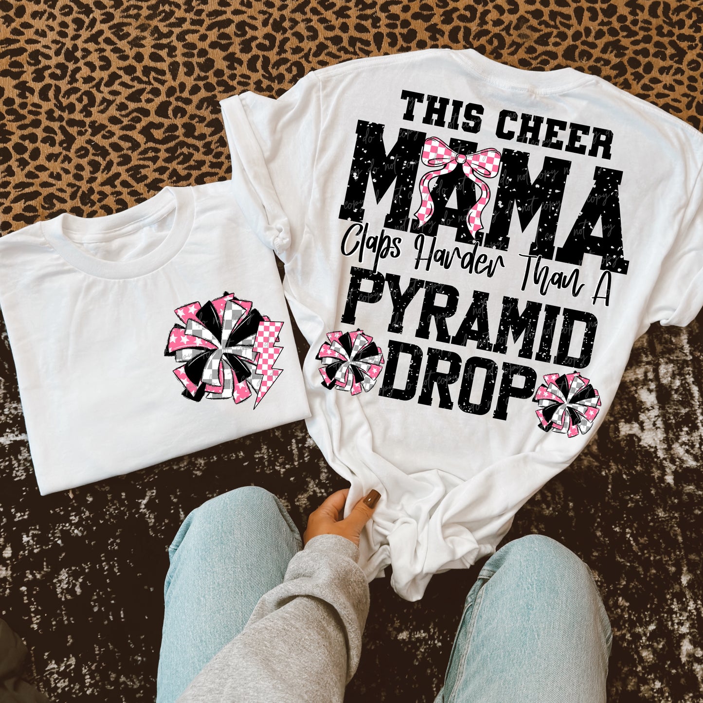 This Cheer Mama Transfer ** TWO PART* SOLD SEPARATELY**