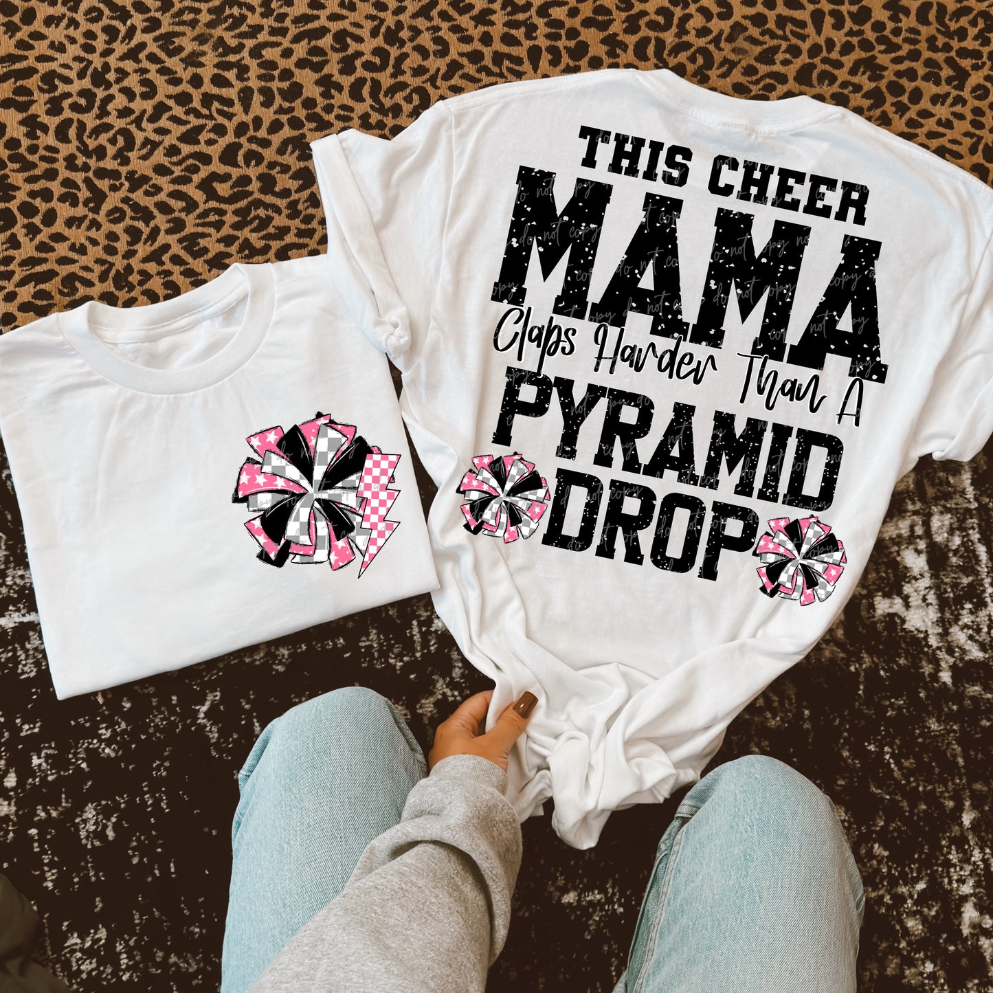 This Cheer Mama Transfer ** TWO PART* SOLD SEPARATELY**