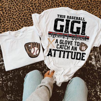 This Baseball Gigi Transfer ** TWO PART* SOLD SEPARATELY**