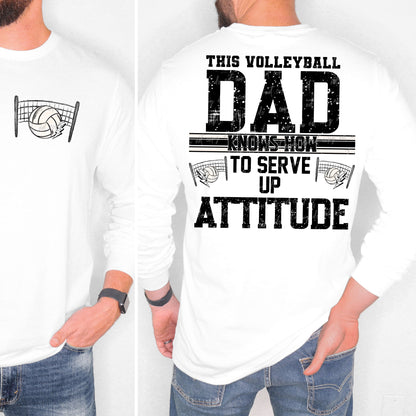 This Volleyball Dad Transfer ** TWO PART* SOLD SEPARATELY**