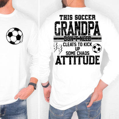 This Soccer Grandpa Transfer ** TWO PART* SOLD SEPARATELY**