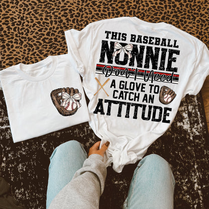 This Baseball Nonnie Transfer ** TWO PART* SOLD SEPARATELY**