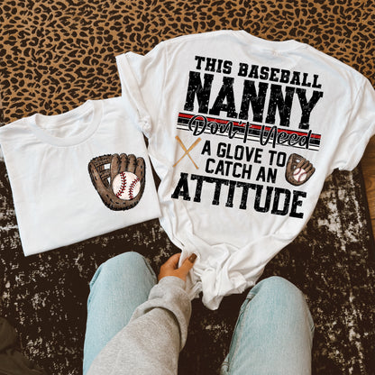 This Baseball Nanny Transfer ** TWO PART* SOLD SEPARATELY**