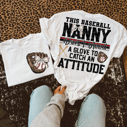 This Baseball Nanny Transfer ** TWO PART* SOLD SEPARATELY**