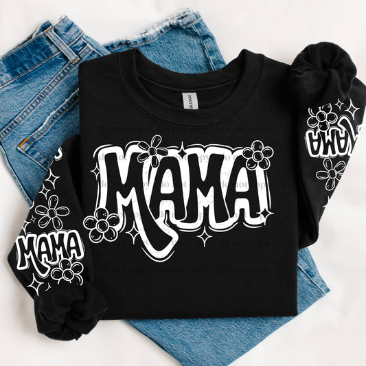 Mama Single Color Transfer ** TWO PART* SOLD SEPARATELY**