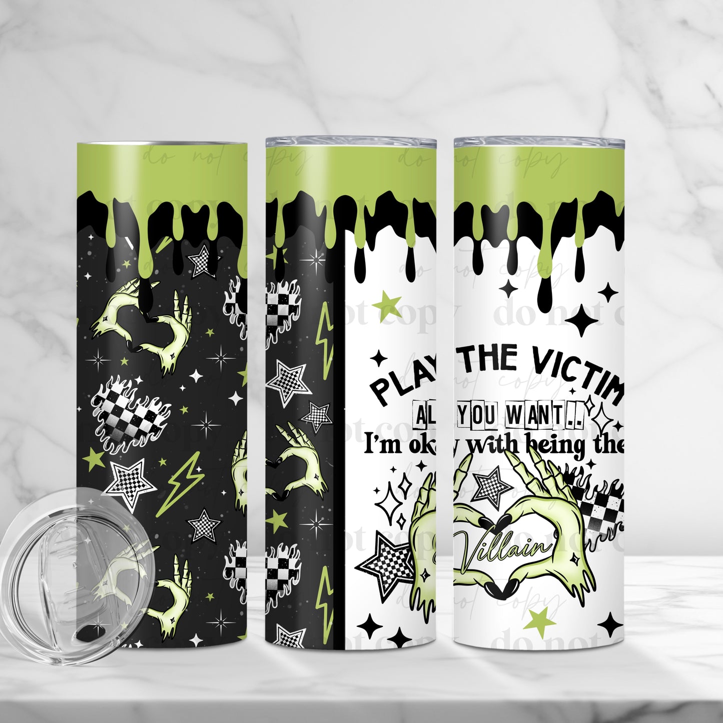 Play The Victim Wrap Transfer