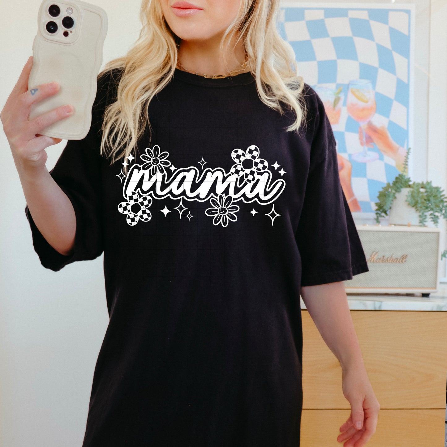 Mama Florals Transfer