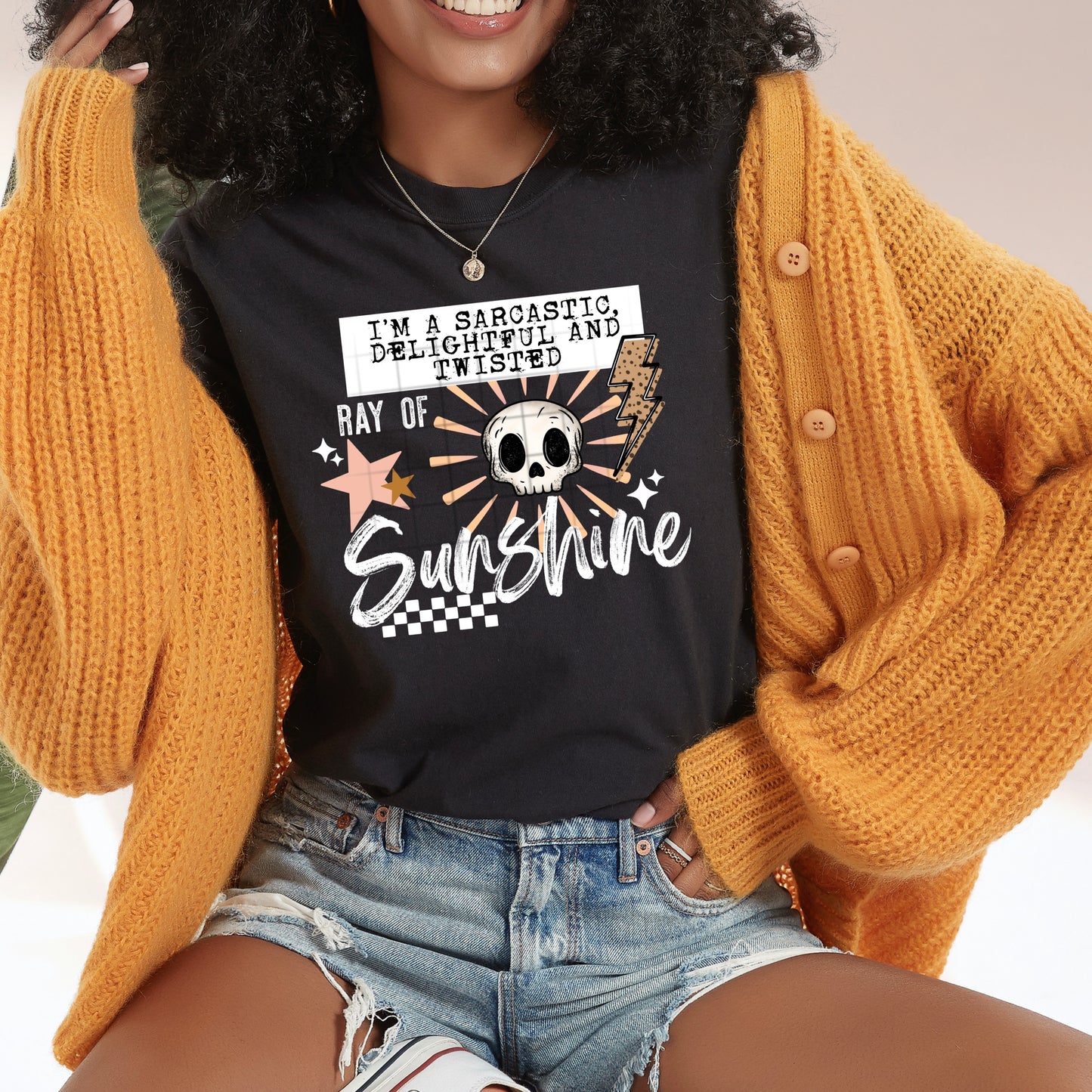 Sarcastic Twisted Ray of Sunshine Transfer  **SOLD SEPARATELY**