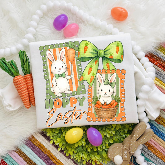 Hoppy Easter Carrot Transfer