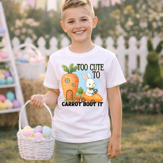 Too Cute To Carrot Bout It Transfer