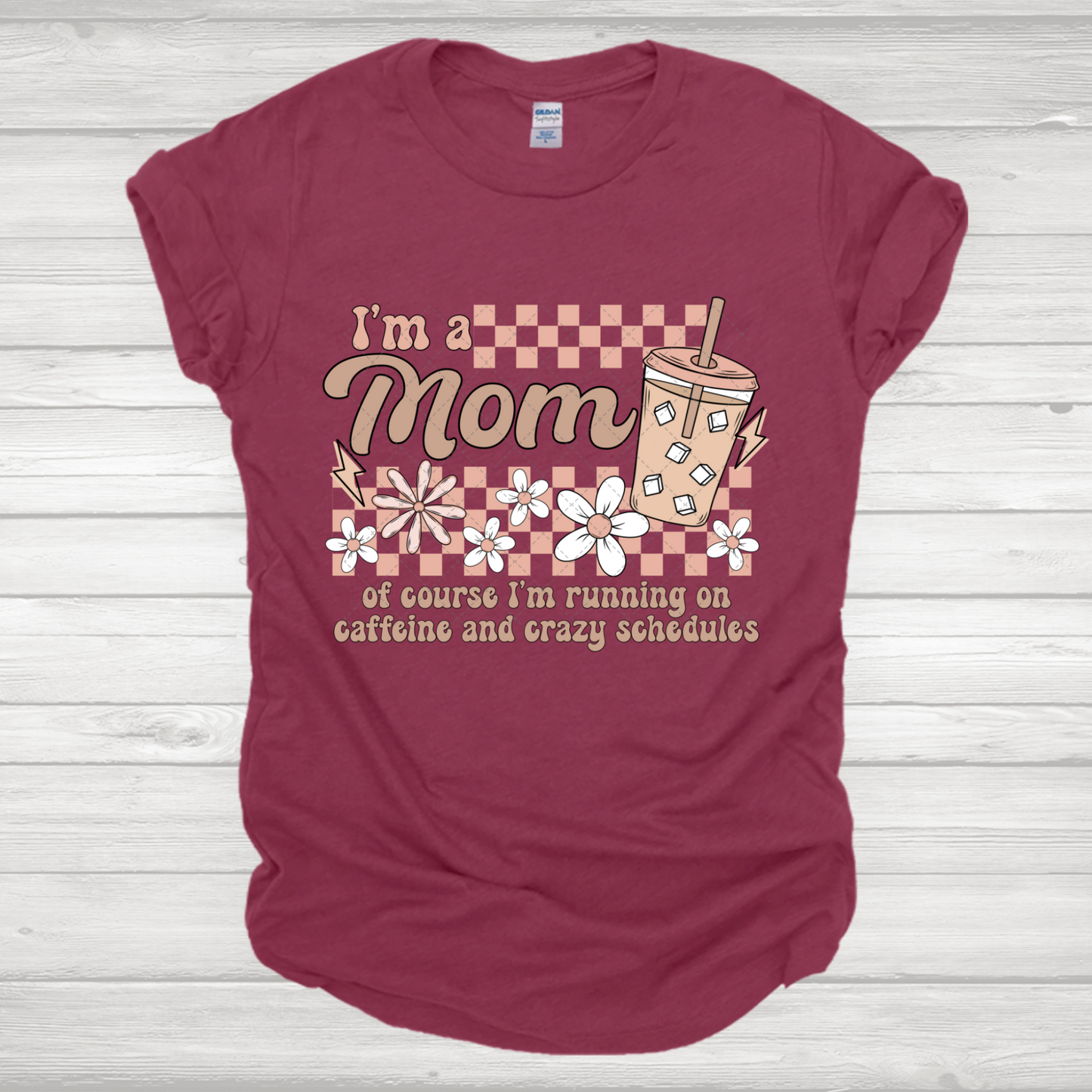 I'm A Mom Retro Transfer