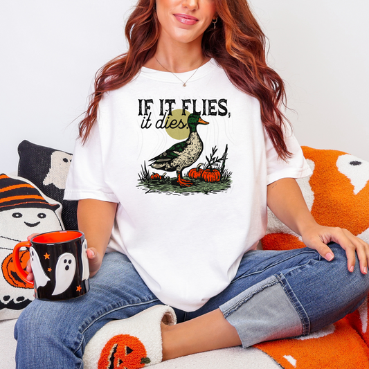 If It Flies Pumpkins Transfer