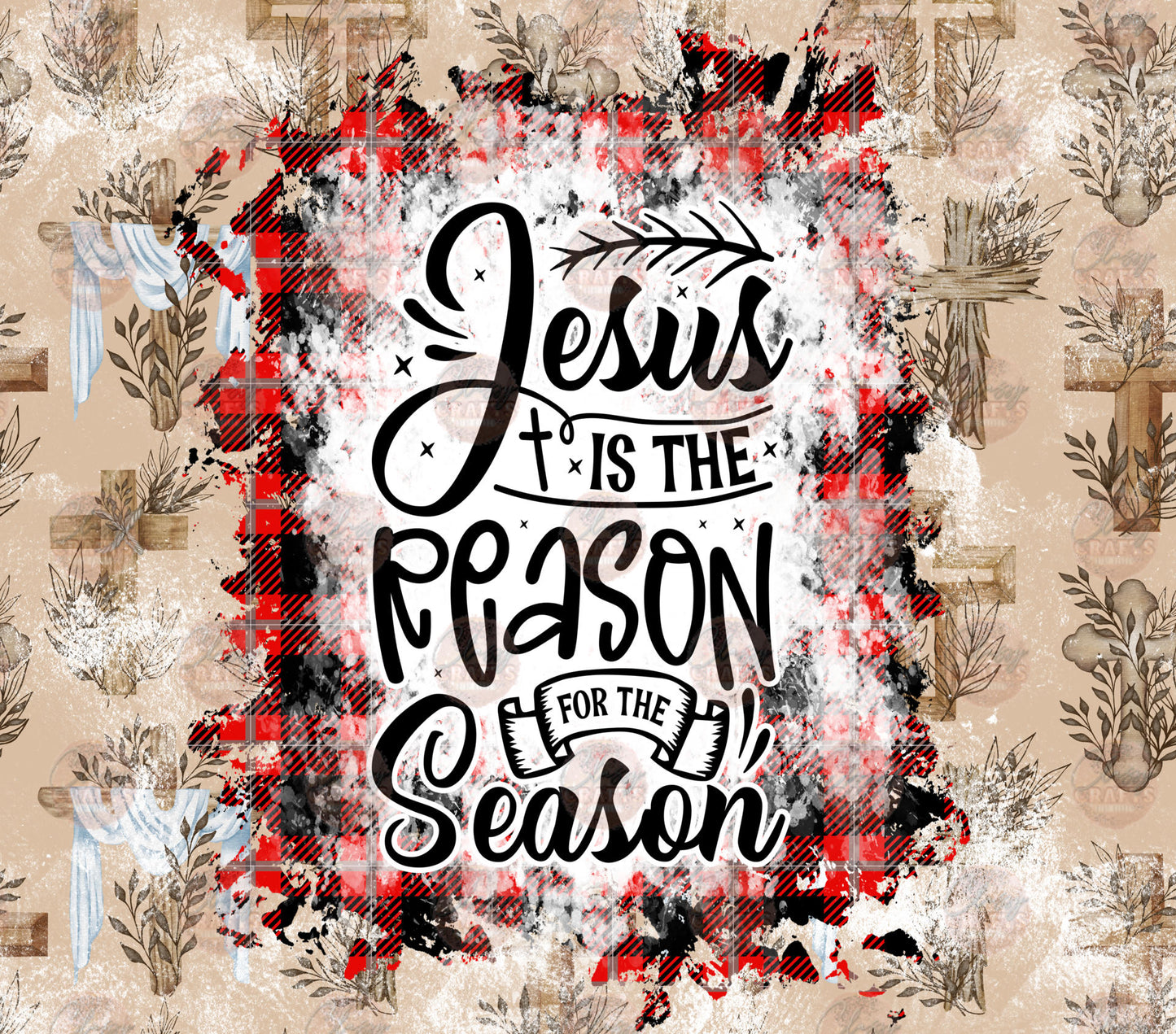 Jesus Is The Reason Tumbler Wrap